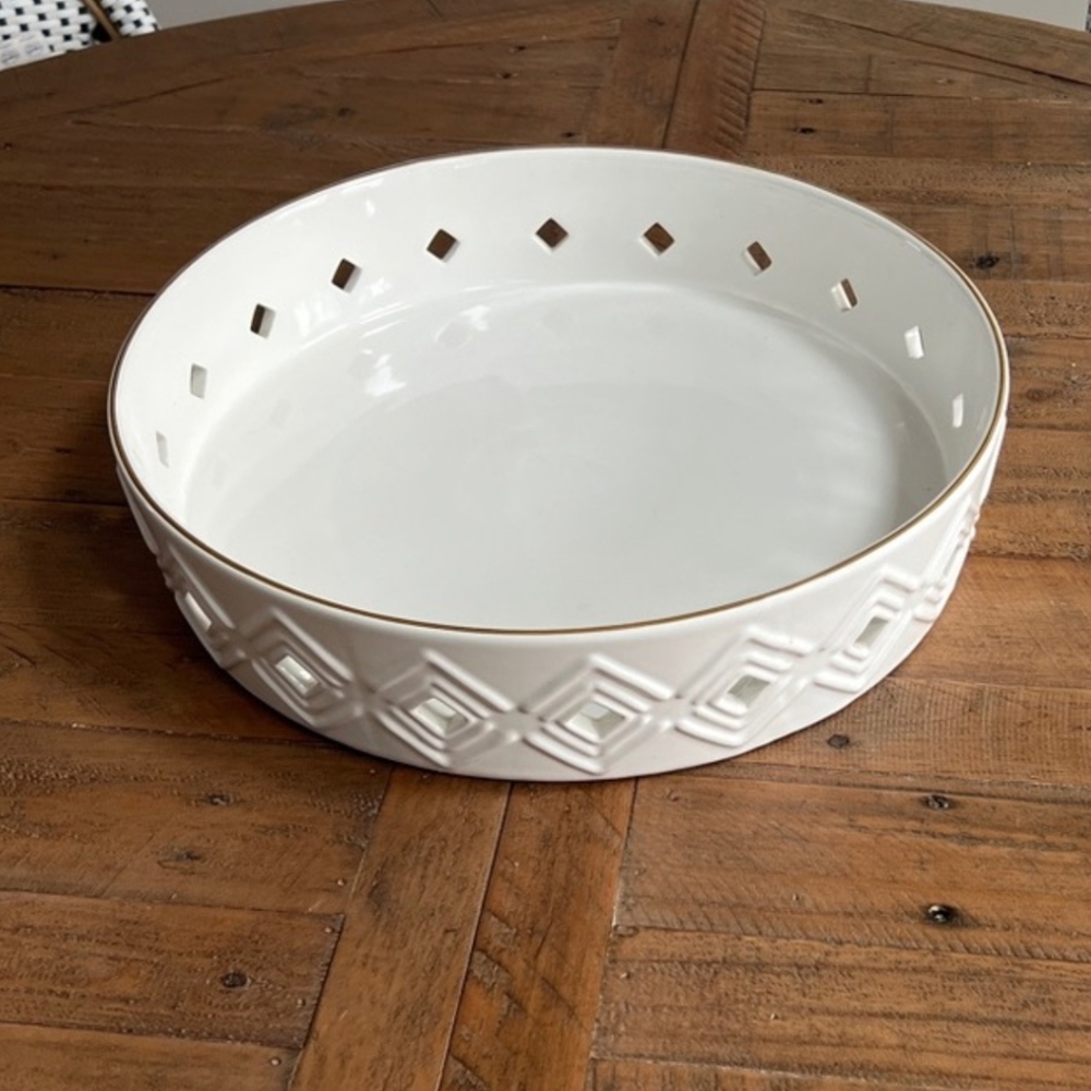 Lilly Pulitzer for Target White Ceramic Bowl